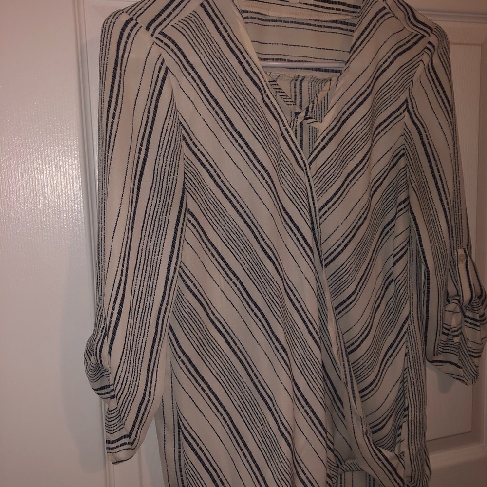 Striped Maurice’s blouse